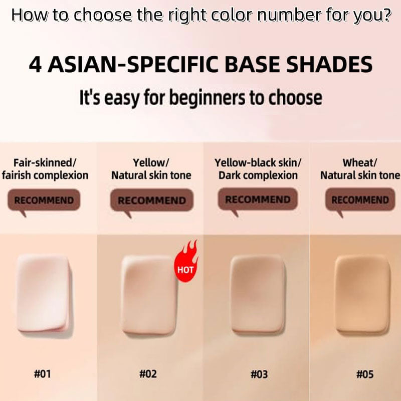 3 in 1 Luminous Dual Ended Concealer Foundation Stick with Brush- Lightweight Brighten Long Lasting Make up Sticks for All Skin Types