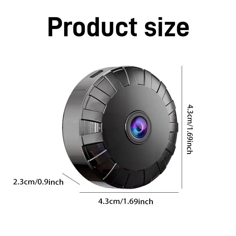 Mini WiFi Magnetic Security Camera, 960P HD Video Recording Camera, Night Vision Wireless Security Cameras, Office & Car Monitoring, WiFi Indoor Camera, Wireless Surveillance Camera