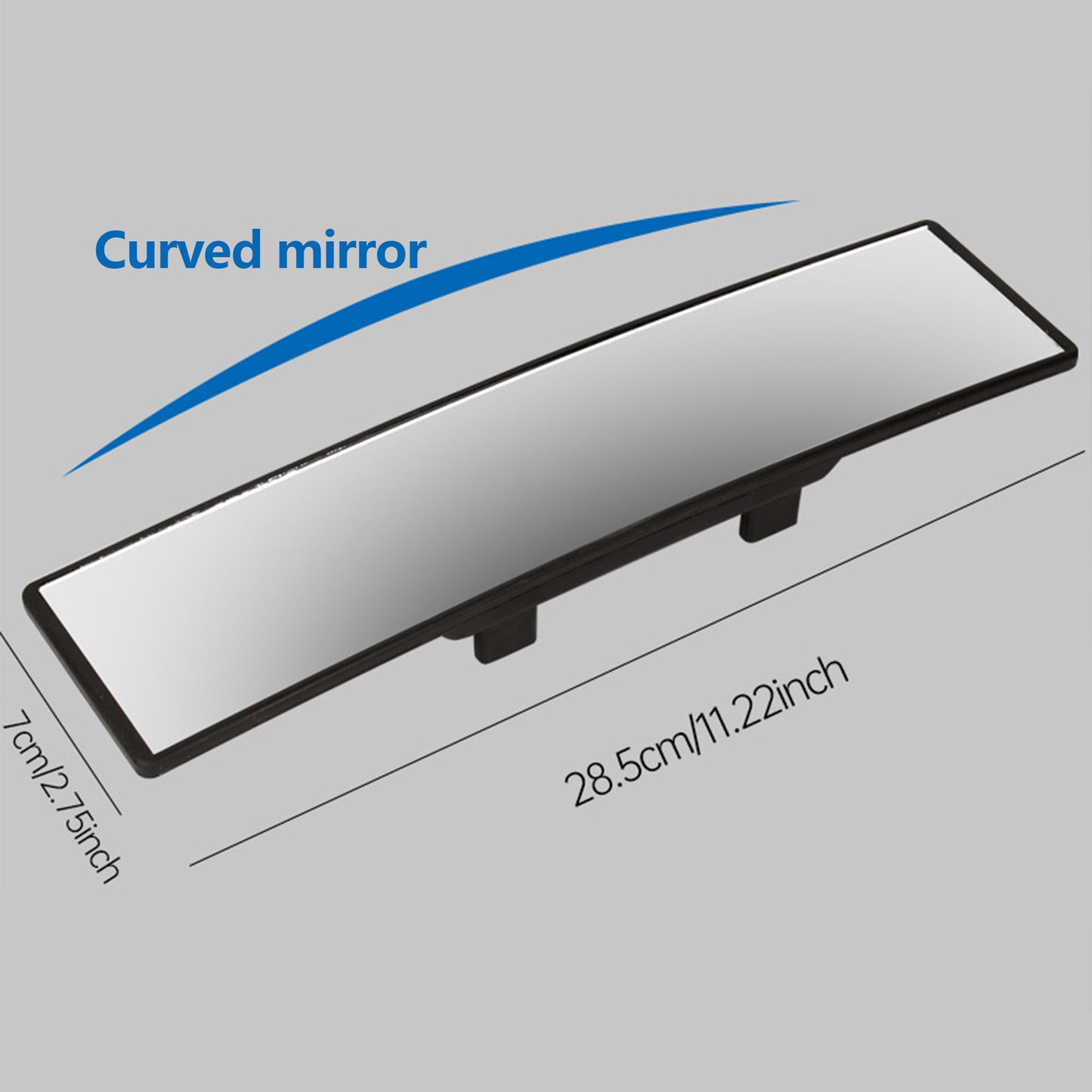 Anti Glare Car Rearview Mirror, Universal Clip On Interior Mirror