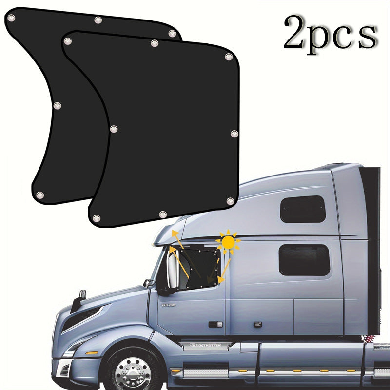 Semi Truck Side Window Sun Shade for Freightliner Volvo VNL International Trucks RV