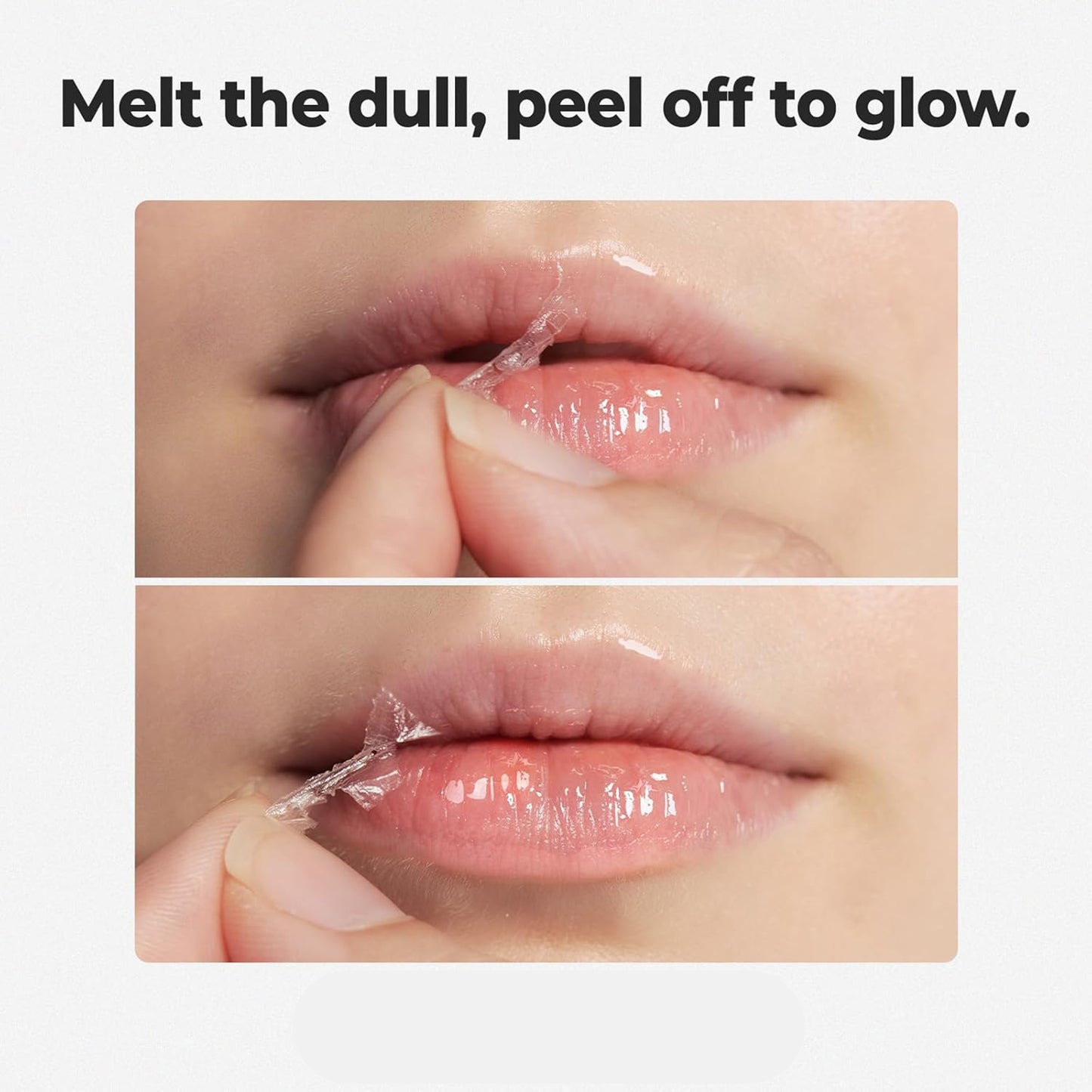Cooling Peel-Off Lip Mask - Soothing Daily Lip Care with Jelly Tip, 10ml