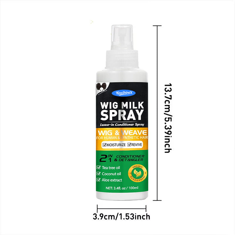 Wig Milk Spray for Synthetic Hair