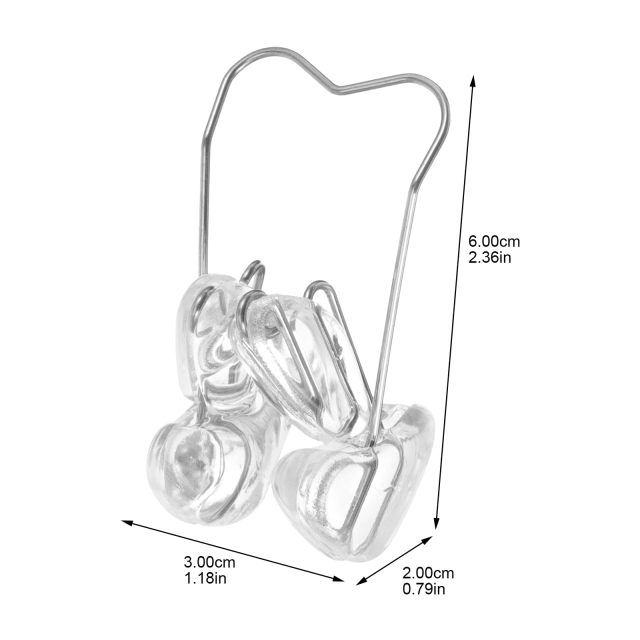 Silicone Nose Slimming Tool Portable Corrector for Straightening and Reducing Nose Width