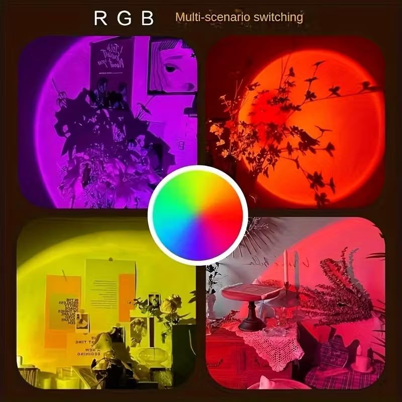 Sunset & Skyscape LED Projection Lamp - App & Remote-Controlled