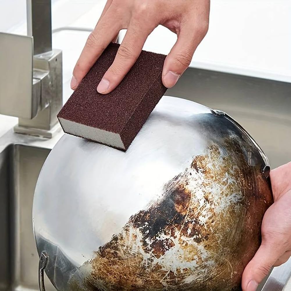 5PCS 80 Grit Coarse Sanding Block Washable & Reusable Sandpaper Sponge
