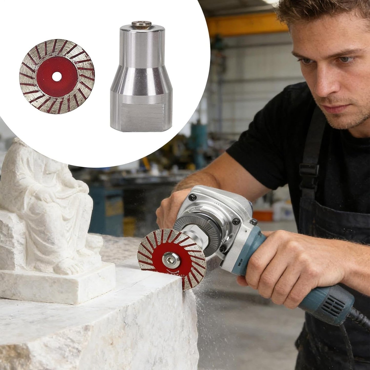 40mm Mini Precision Cutter Tool - Marble Cutter Wheel for Artificial Stone Porcelain Tile Granite