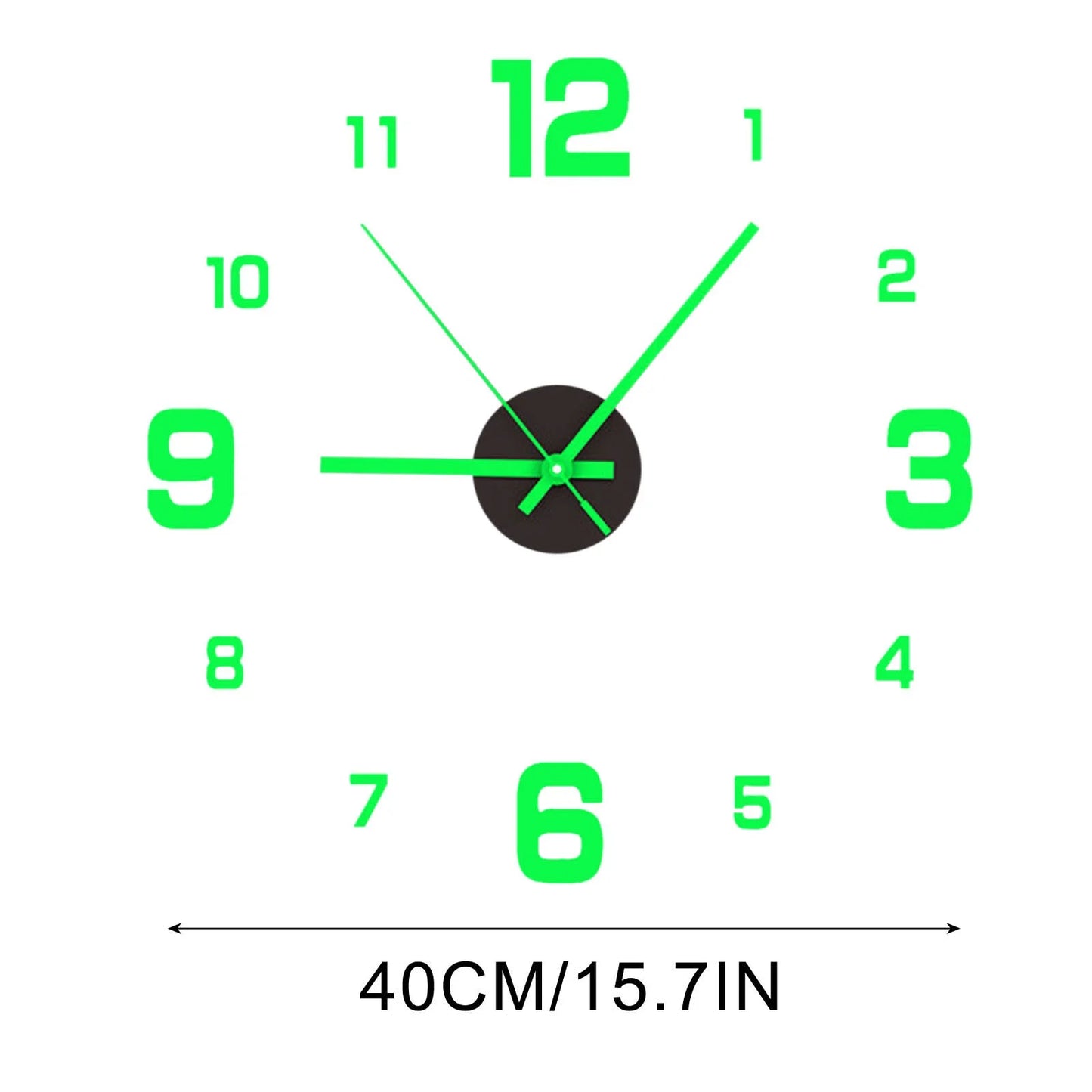 3D DIY Wall Clock