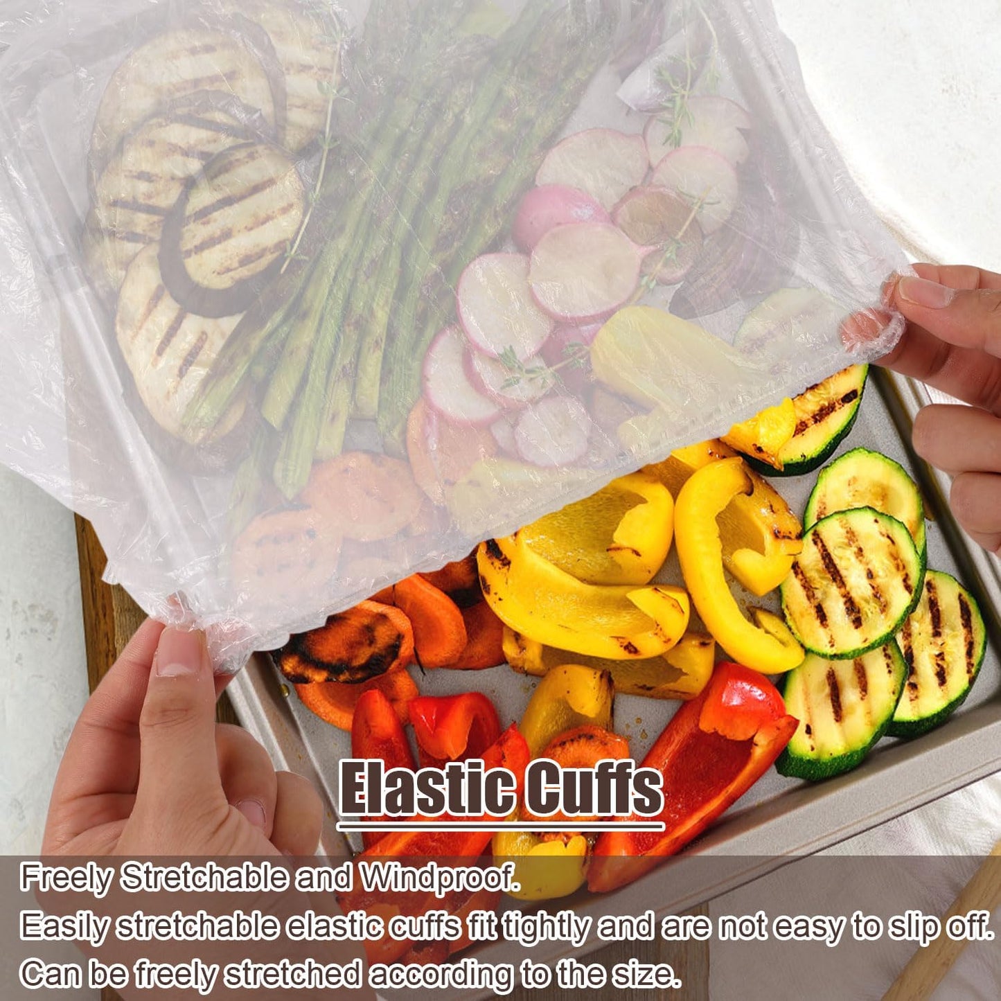 50Pcs Extra Large Bowl Covers For Bread Proofing