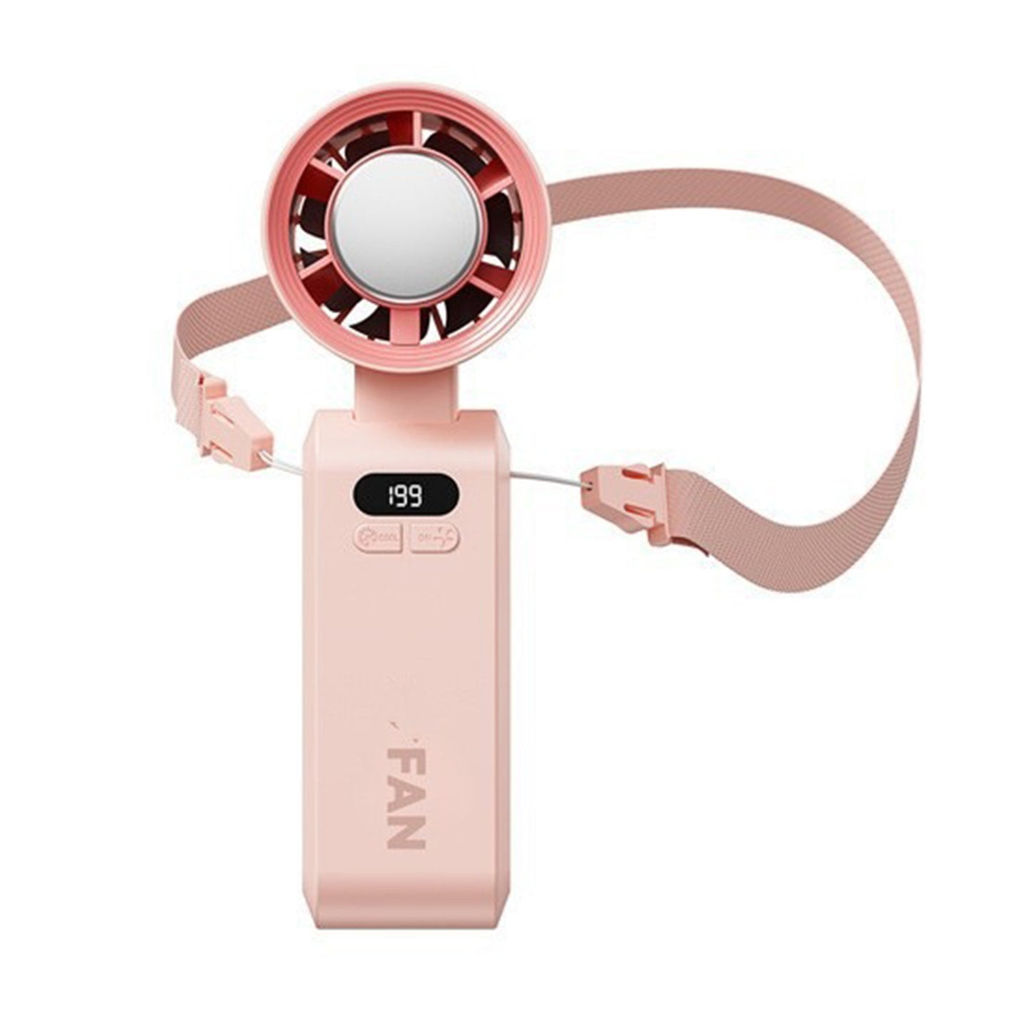Handheld Portable Rechargeable Fan With Turbo Cooling