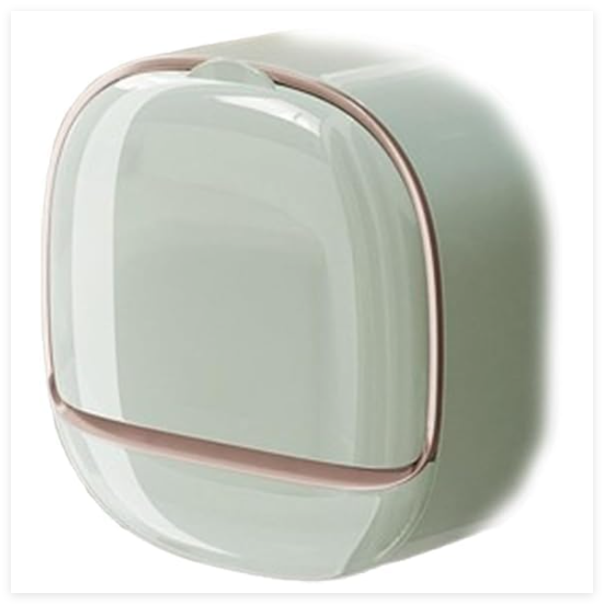 Adhesive Soap Holder for Shower Wall with Drainage Box