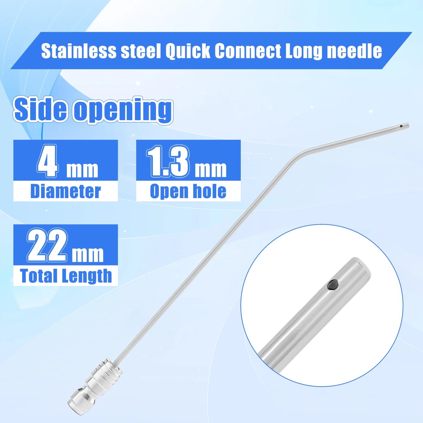 4 Pack Heavy Duty Hose High-Pressure Washer Spray Nozzle Kit for Drum Washing Machine & AC