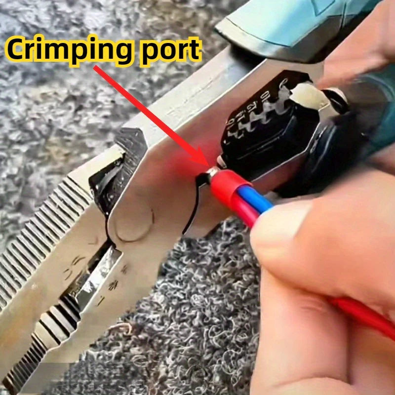 Professional 6-in-1 Multi-Tool Pliers, Chrome Vanadium Steel