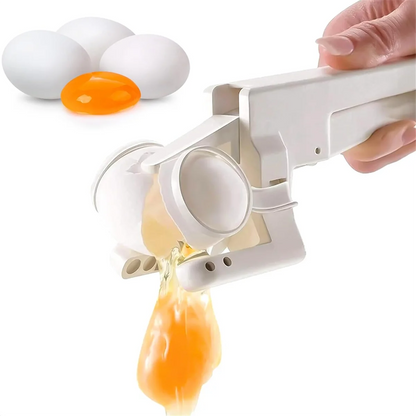 Egg Shell Cracker Handheld Plastic Breaker Opener Separator Kitchen Gadget Tool