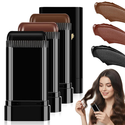 2-in-1 Instant Hair Color Stick, Portable Color Touch-Up Hair Sticks with Comb, Waterproof and Sweat-Proof