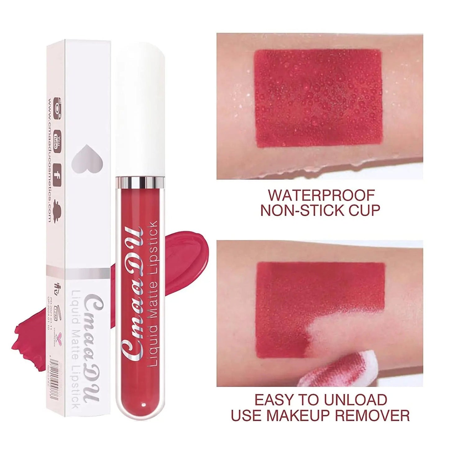 10Pcs/set Liquid Matte Set Long Lasting Lipstick 24 hour Waterproof Lip Gloss