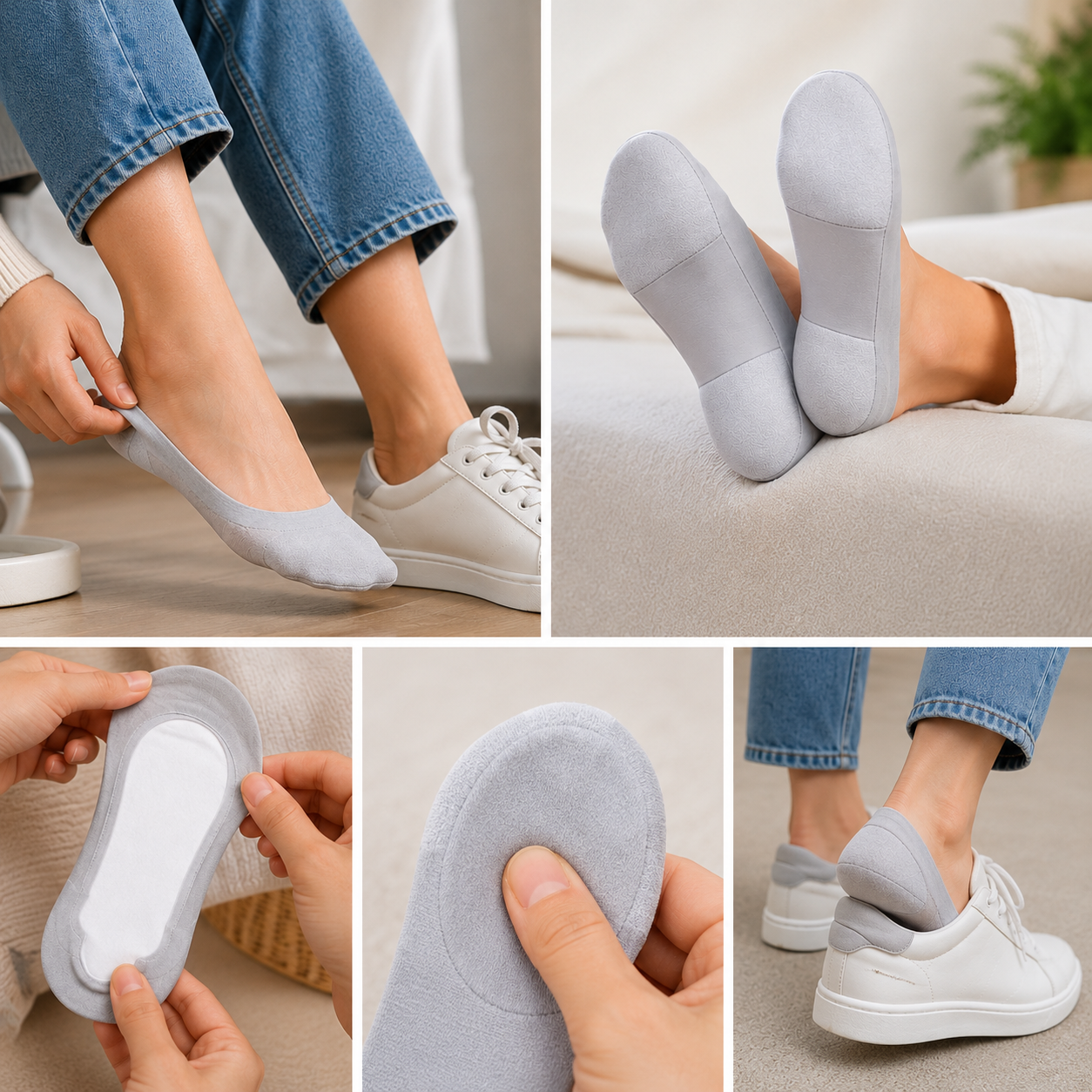 3PCS Comfortable pads to relieve foot fatigue