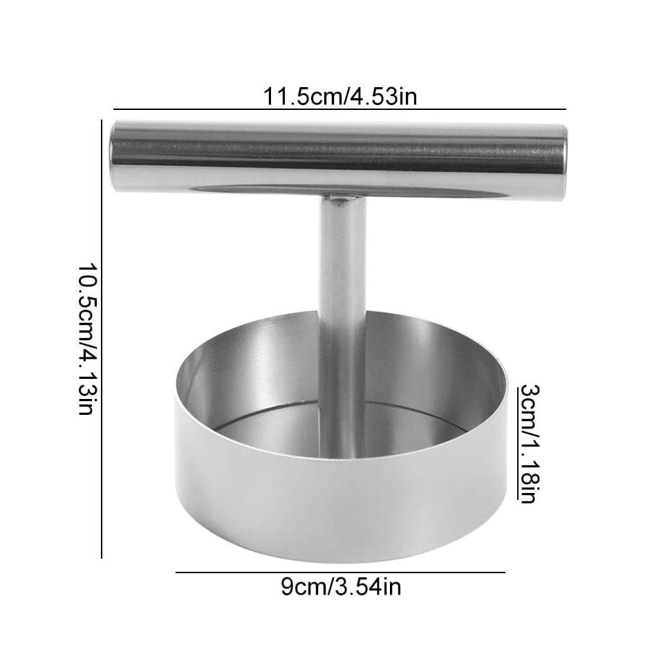 Stainless Steel Hamburger Press Patty Maker
