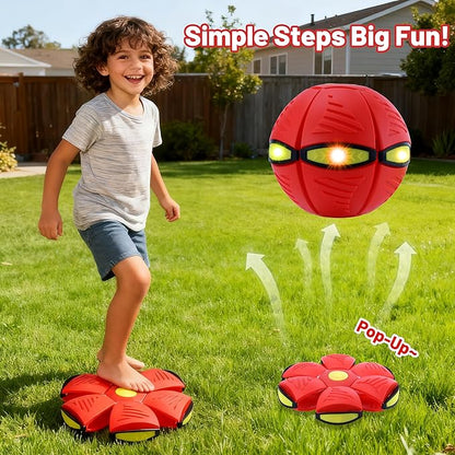 Magic Flying Saucer Interactive Pop-Up Transform Toy