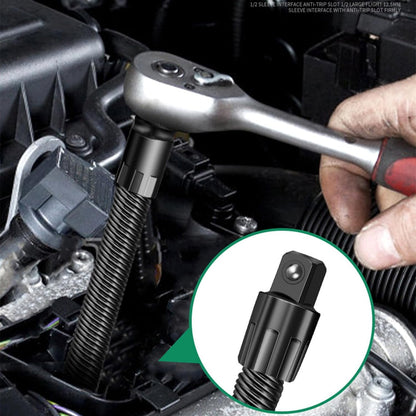 Square Drive Flexible Long Socket Extension Ratchet