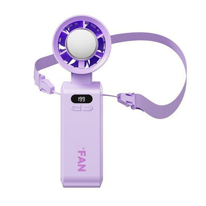 Handheld Portable Rechargeable Fan With Turbo Cooling