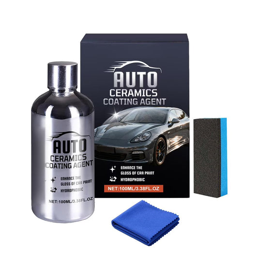Ceramic Coating Agent, All-Around Car Protection High Shine Auto Nano Ceramic Coating Kit for Cars