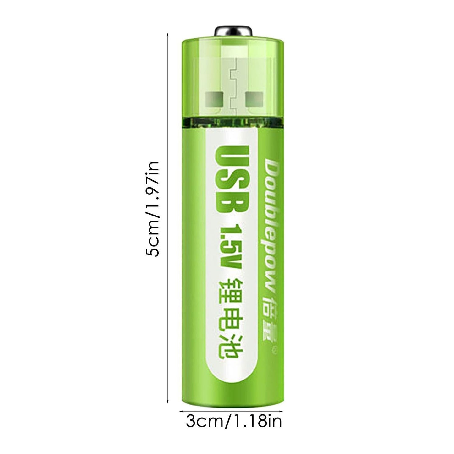 USB rechargeable li-ion battery