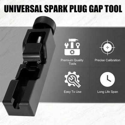 Universal Spark Plug Gap Gauge Tool Set — Suitable for Most 0.39", 0.47", 0.55", and 0.63" Spark Plugs (A Great Father's Day Gift)