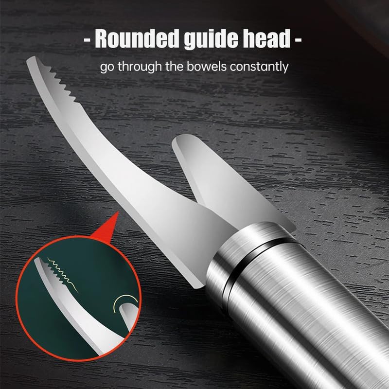 2PCS Shrimp Deveining Tool Stainless Steel