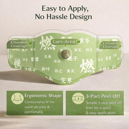 Japanese Herbal Balance Patch -  Plant-Based Ingredients, Comfortable Adhesive Design