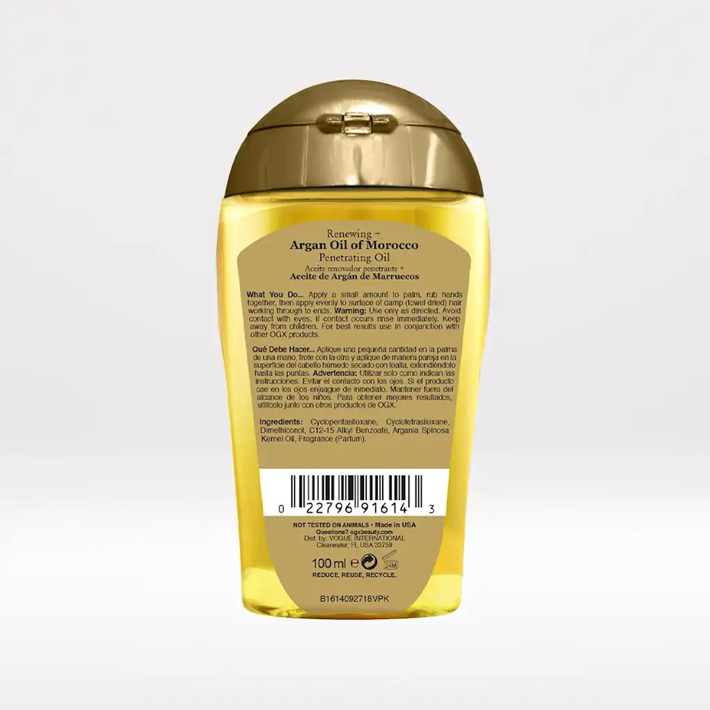 Renewing + Argan Oil of Morocco Hair Oil