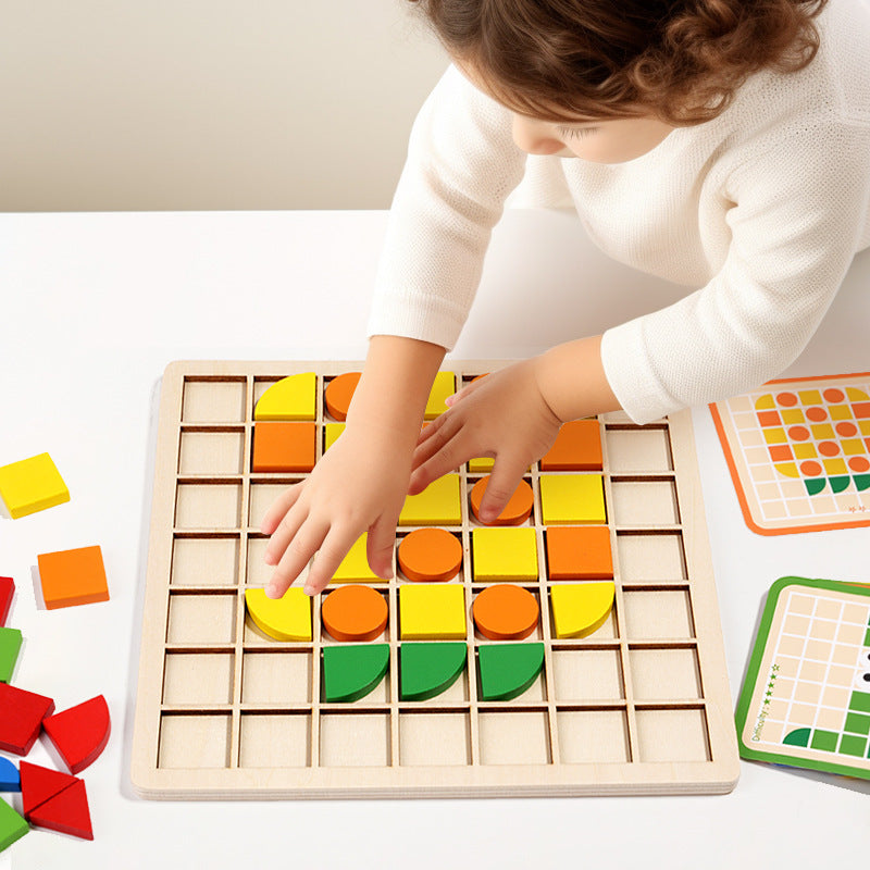 Wooden Stacking Puzzle Toy