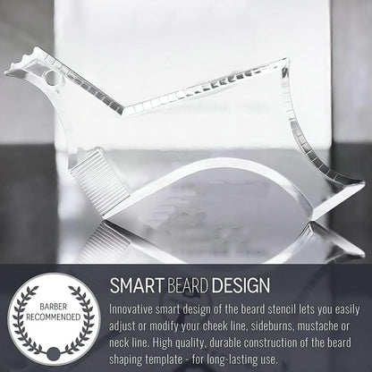 Beard Comb & Style Model