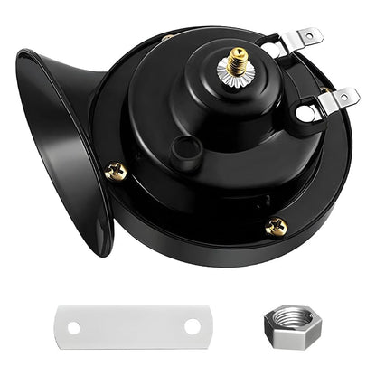 300DB Super Loud Train Horn, 12V Waterproof Auto Electric Snail Horn Replacement