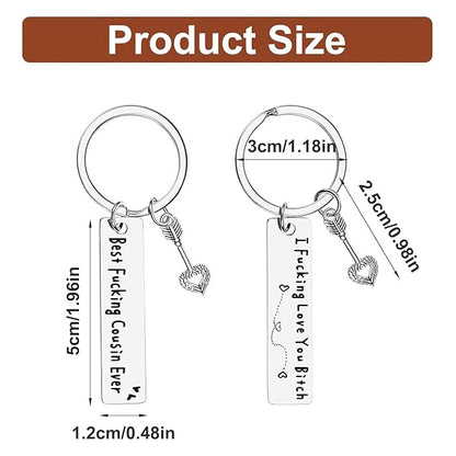 Best Friend Keychain