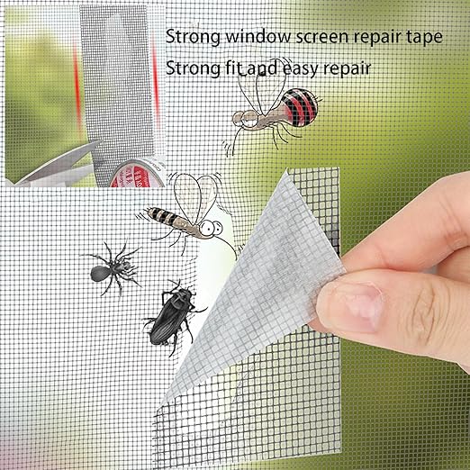 Window Screen Repair Tape (2-Pack)