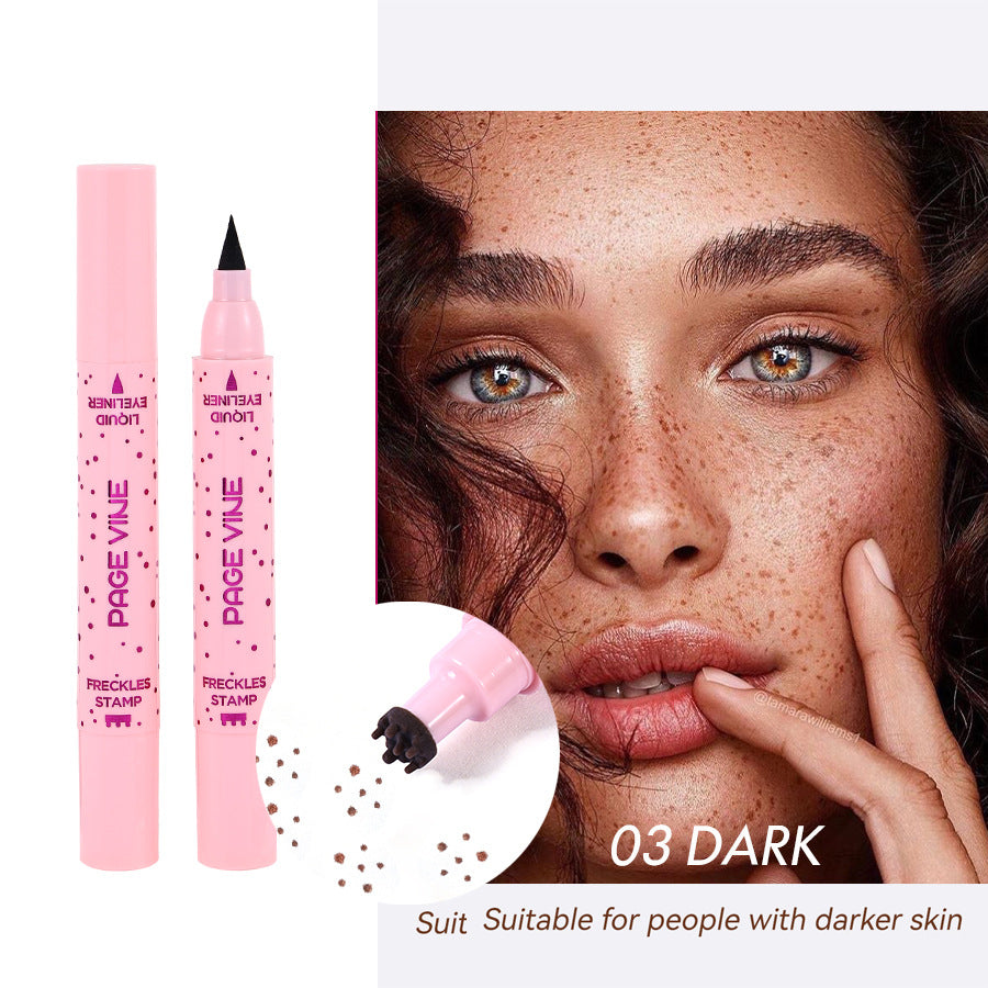 2-in-1 Freckle stamp & Eyeline pen