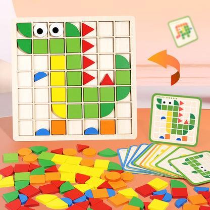 Wooden Stacking Puzzle Toy