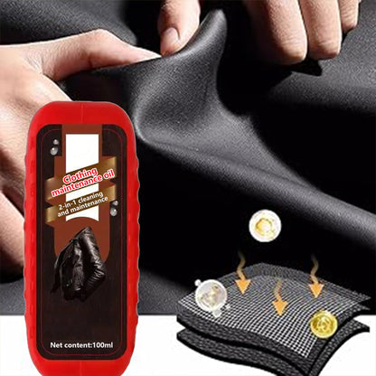 2Pcs 2-in-1 All-Purpose Leather Restorer, with Safe and Easy to Use, Shoe Cleaning Care Solution