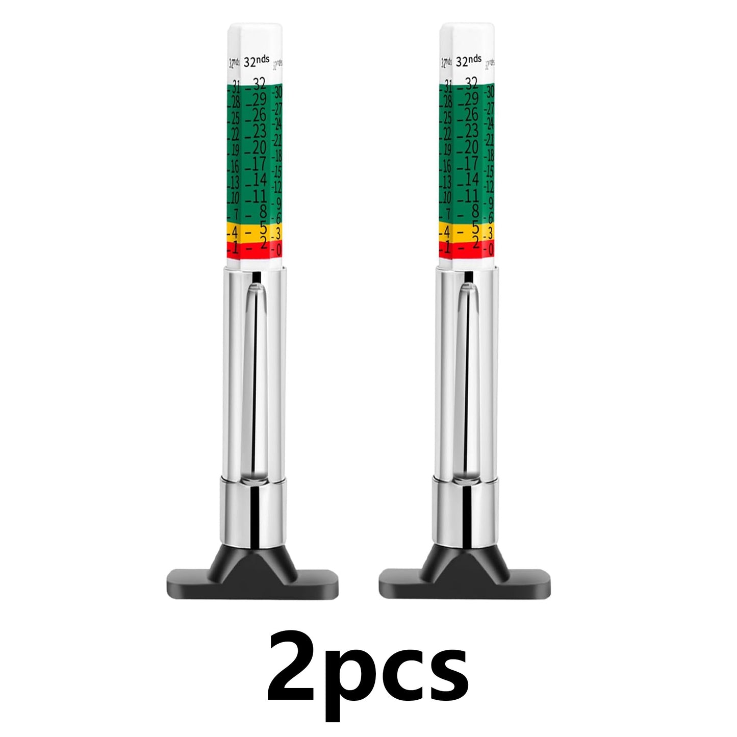 Smart Color Coded Tire Tread Depth Gauge