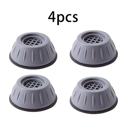 4pcs Anti Slip & Vibration Rubber Pads for Washing Machine (1.7D x 0.16 H)