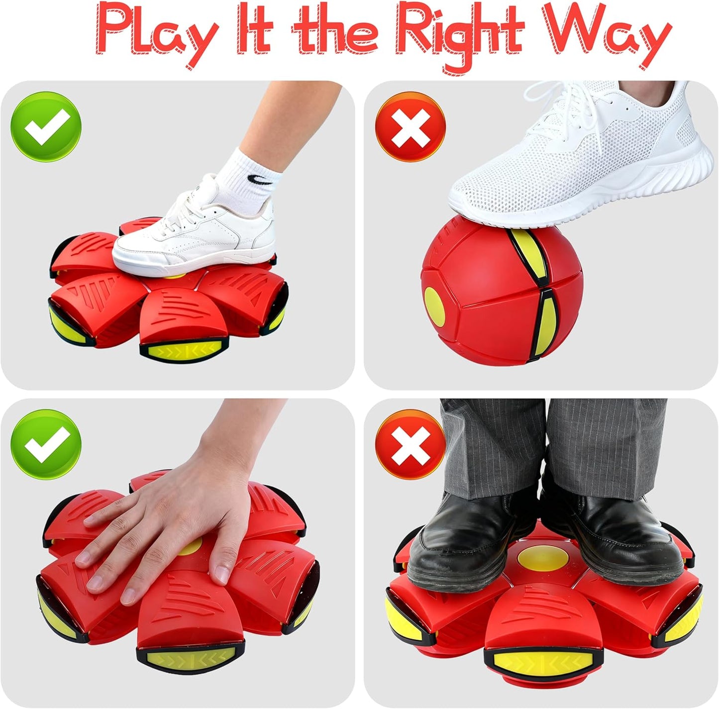 Magic Flying Saucer Interactive Pop-Up Transform Toy