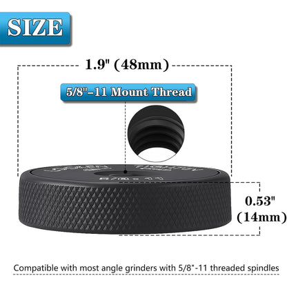 5/8-11 Thread Angle Grinder Flange Nut No Wrench Required
