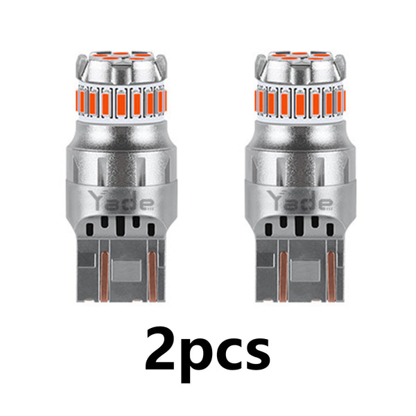 2Pcs LED Bulb Reverse Lights, Red Super Bright 7440