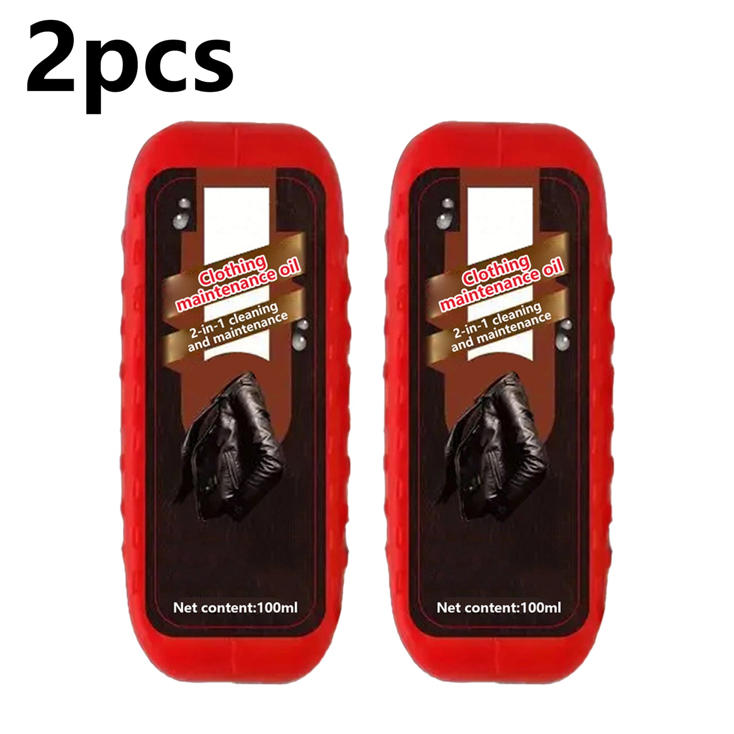 2Pcs 2-in-1 All-Purpose Leather Restorer, with Safe and Easy to Use, Shoe Cleaning Care Solution
