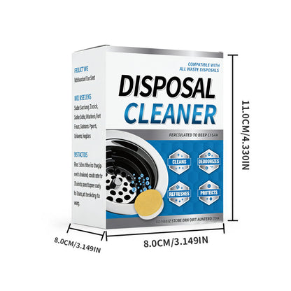 Garbage Disposal Cleaner Deodorizer Tablets - 12 Pack