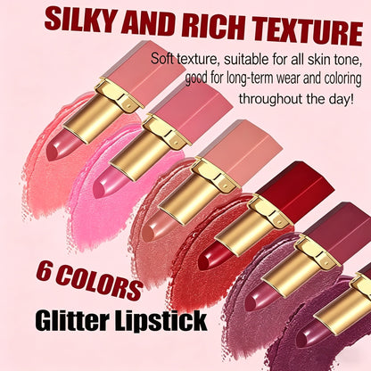 6-Piece Long-Lasting Matte Lipstick Set