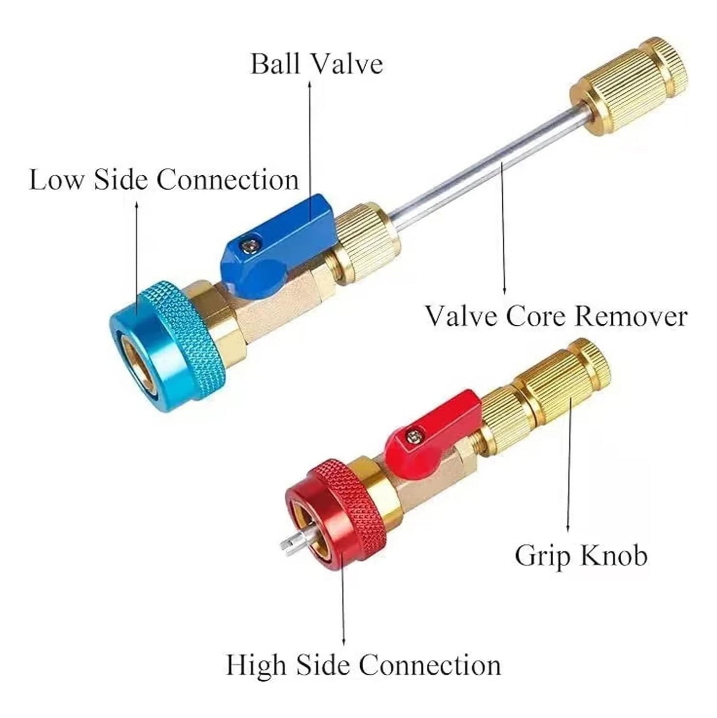 Automotive Air Conditioning Valves Core Installation Tool Set