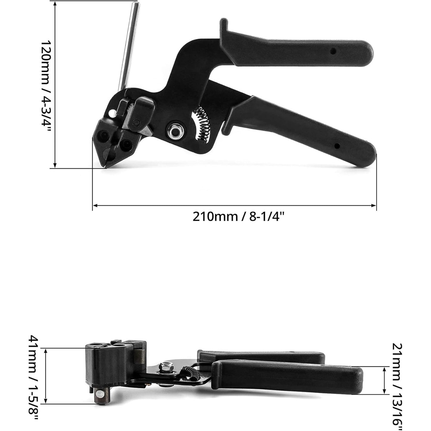 Metal Cable Tie Tool for Stainless Steel Zip Tie