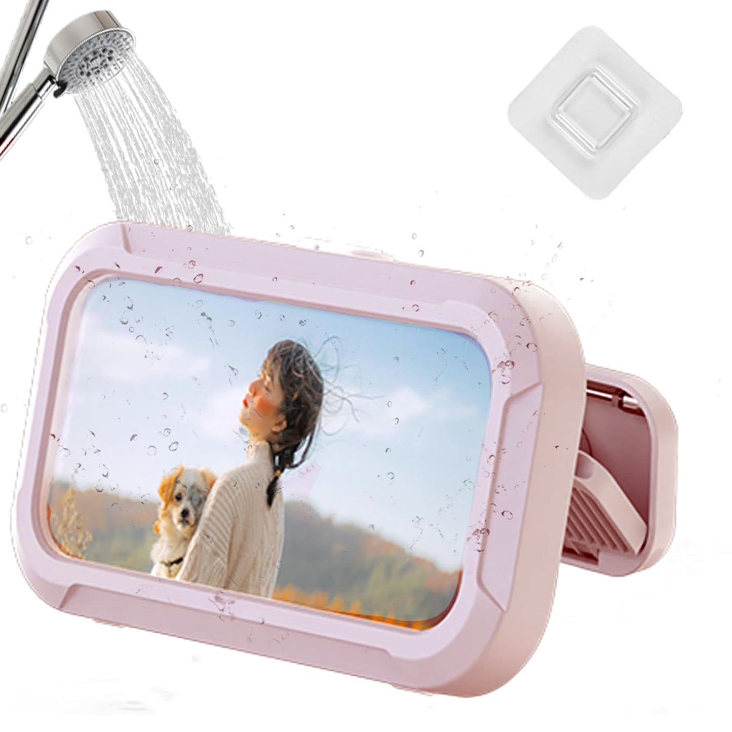 Upgraded Universal Shower Phone Holder - 360° Rotatable & Extendable Waterproof