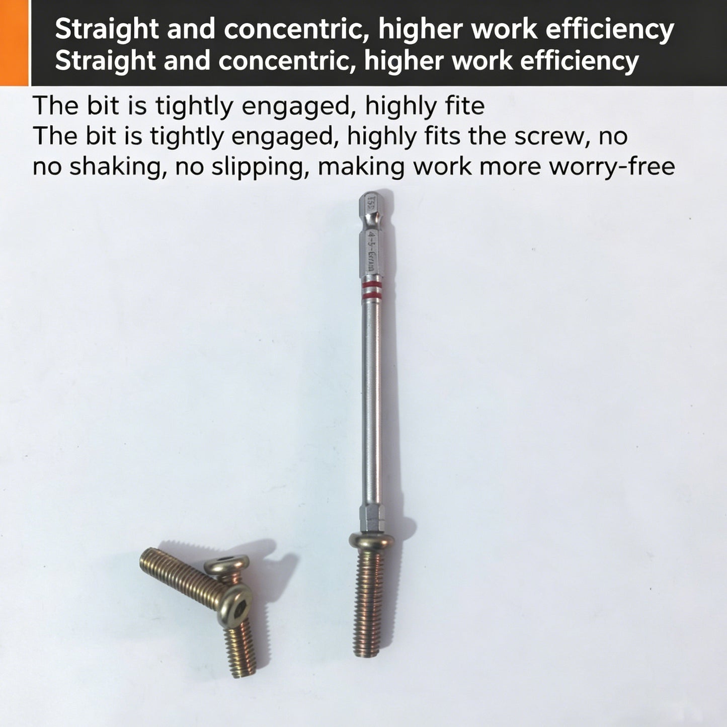 Screwdriver Bits Set 6pcs with Magnetic Hex Shank Pagoda